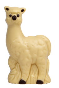 [JCH3019.10] CHOCPROOF LAMA LOUISE DELUXE WHITE 10 ST