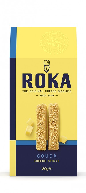 ROKA STICKS GOUDA 12X80GR 