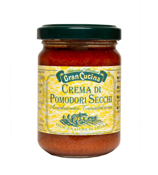 GRAN CUCINA CREMA DI POMODORI SECCHI ( Tomates séchées) 130GR ( 12)