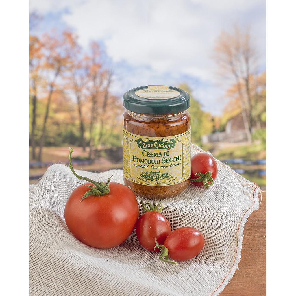 GRAN CUCINA CREMA DI POMODORI SECCHI ( Tomates séchées) 130GR ( 12)