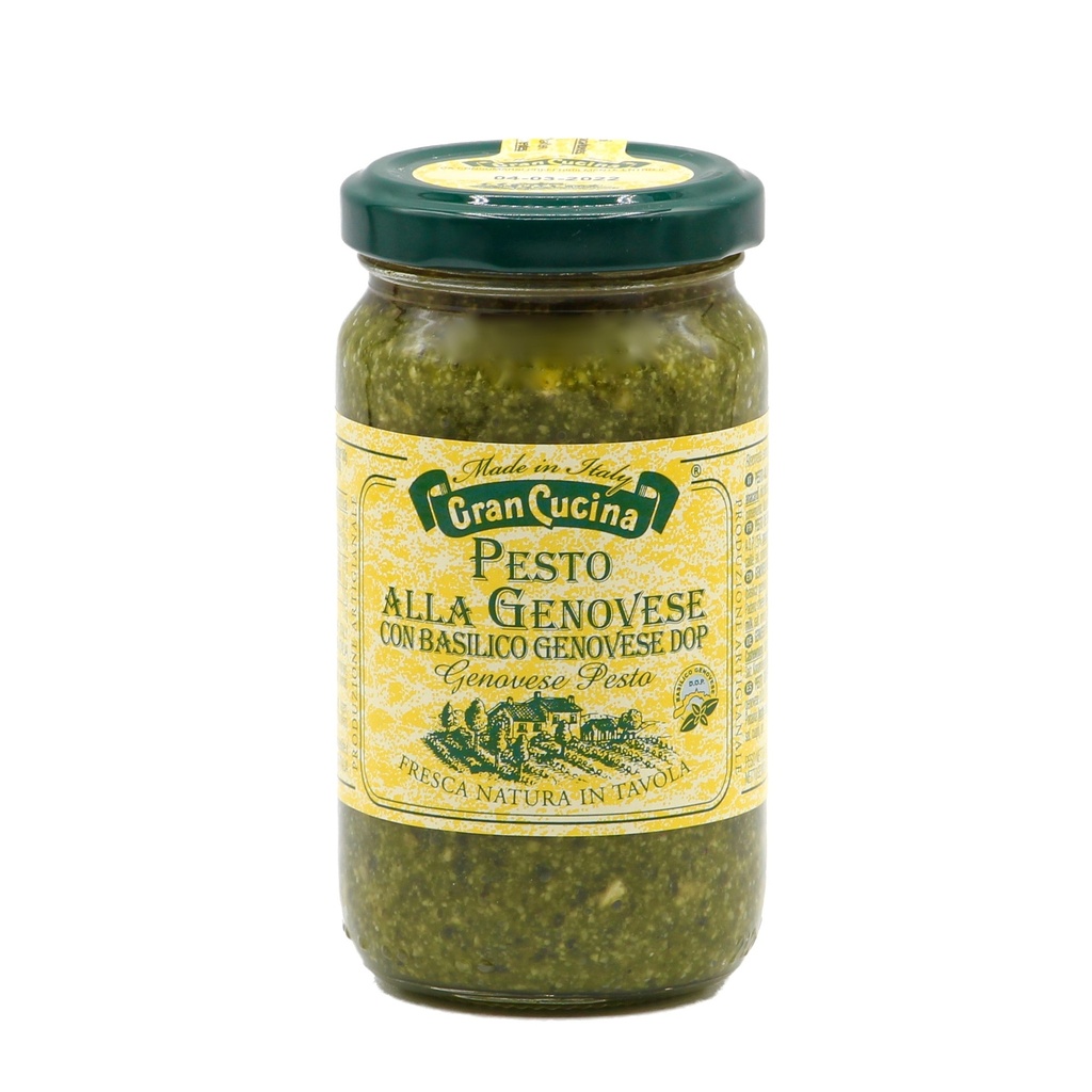 GRAN CUCINA PESTO GENOVESE BASIL 90GR (12)