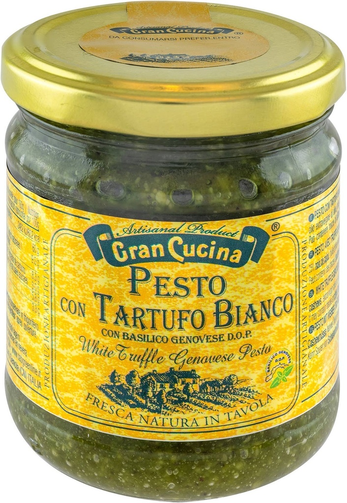 GRAN CUCINA PESTO GENOVESE CON TARTUFO ( Truffle blanc)  80GR (12)