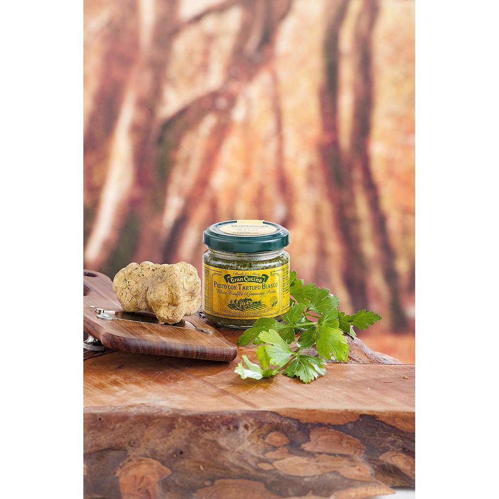 GRAN CUCINA PESTO GENOVESE CON TARTUFO ( WITTE TRUFFEL) 80GR (12)