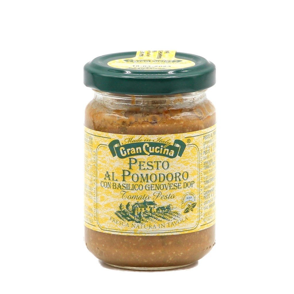 GRAN CUCINA PESTO AL POMODORO ( TOMAAT) 130GR (12)