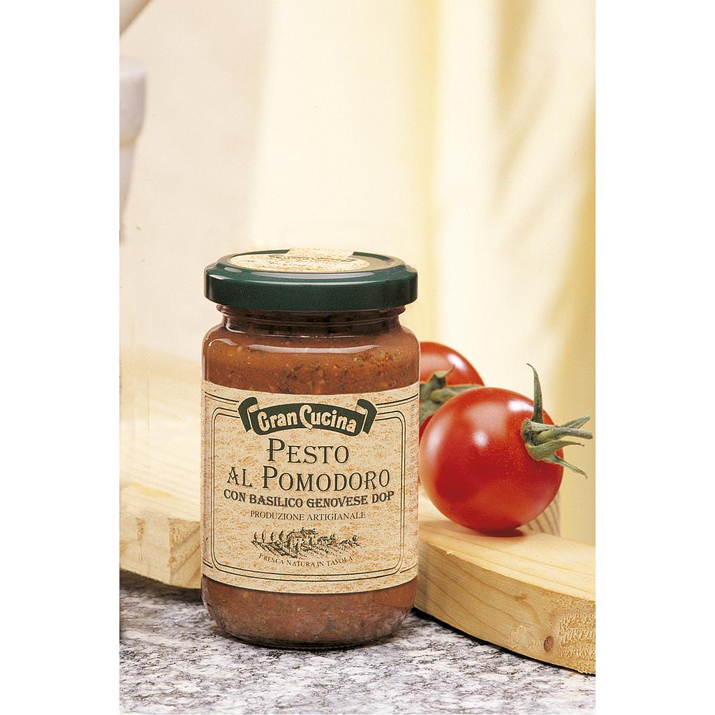 GRAN CUCINA PESTO AL POMODORO ( TOMAAT) 130GR (12)