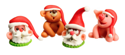 LAMS FIGURINES DE NOËL EN PÂTE D'AMANDES ASS 25 X 50 GR 