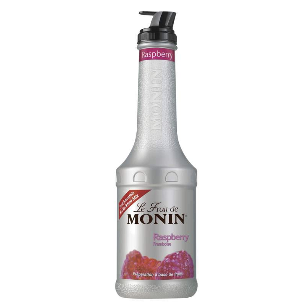 MONIN PUREE FRAMBOOS VRUCHTEN 1L (4)