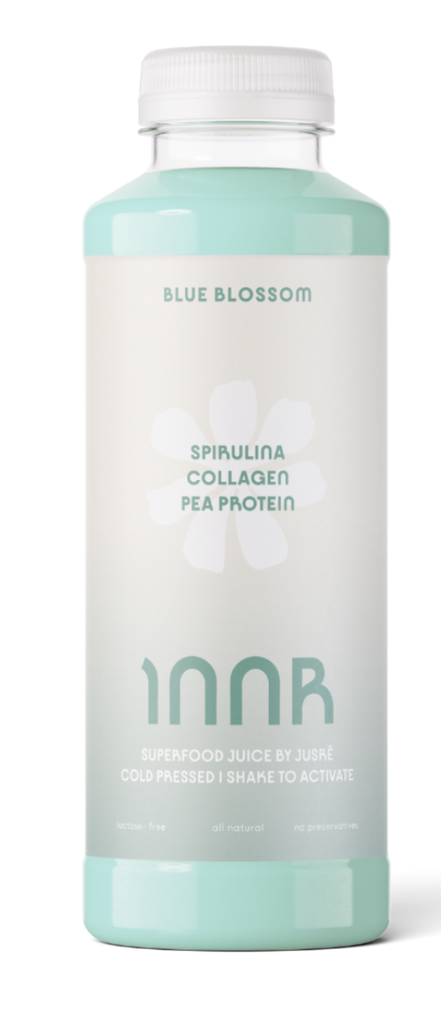 JUSRE INNR BLUE BLOSSOM Superfood Juice 6 X 330 ML <**>