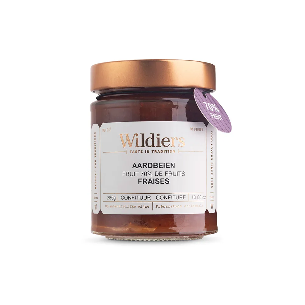 [060/004739] WILDIERS 70% FRUIT AARDBEI 8X285 GR