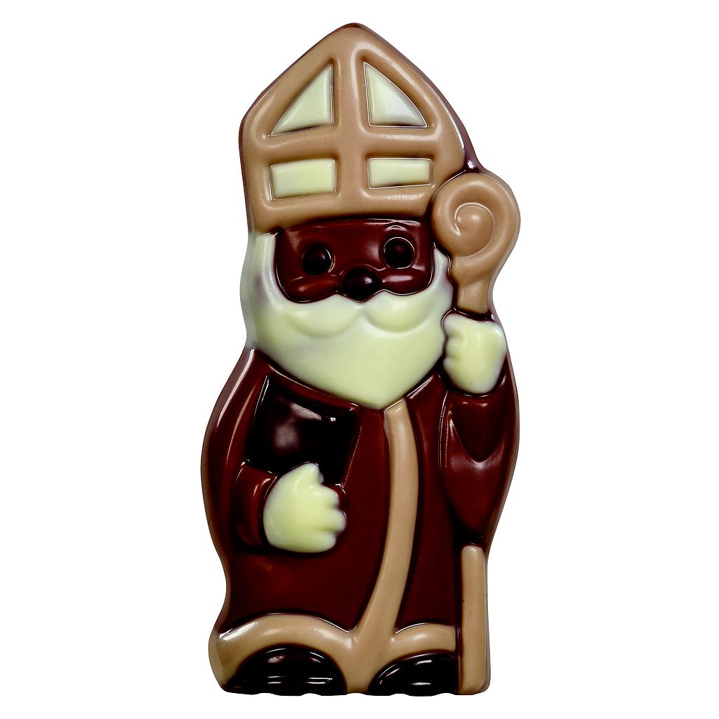 DESCH ST NICOLAS AVEC ENFANT NOIR DECO BEIGE -12,5 CM - 18X35GR  