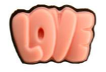 DELICE LOVE NOIR PISTACHE DECO ROZE 1 KG