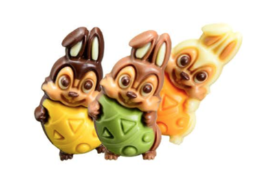 DELICE CARAQUES LIEVRES SOURIANTES ASS - 1,95 KG 