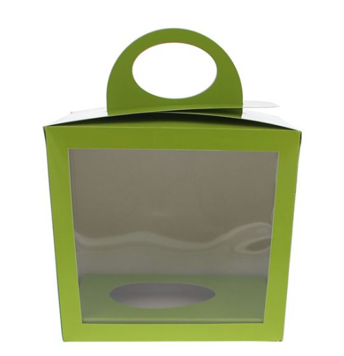 #VERP - PAASDOOS/ VENSTERDOOS C GROEN (EI 17,5/19 CM) - 5ST5 ST