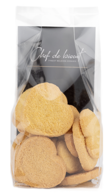 CDB BOTERHARTJES (10 X 120 GR) ( ZWARTE BOL)