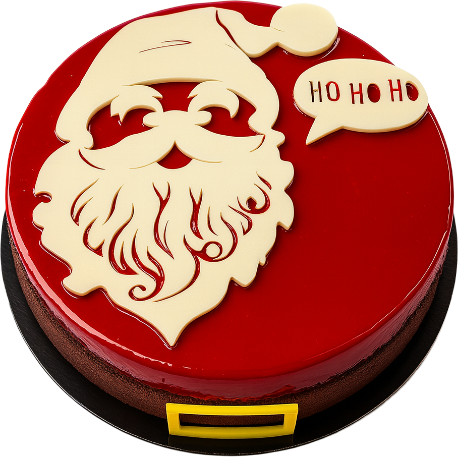 [81245] DVT KERSTMANTAART 8à10P. X1 STUK <*_*>