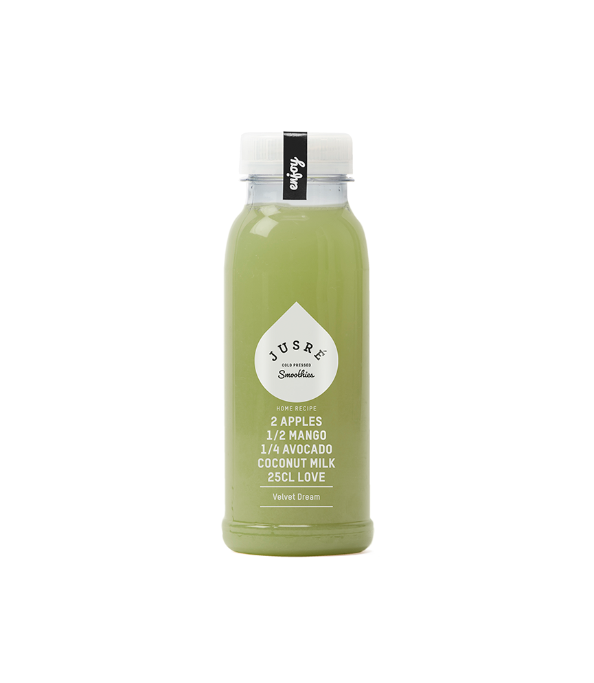 JUSRE SMOOTHIE APPEL/AVOCADO/KOKOS - " VELVET DREAM" 6X 250 ML <**>