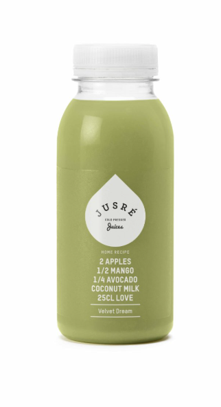 [169/005154] JUSRE SMOOTHIE APPEL/AVOCADO/KOKOS - " VELVET DREAM" 6X 250 ML <**>