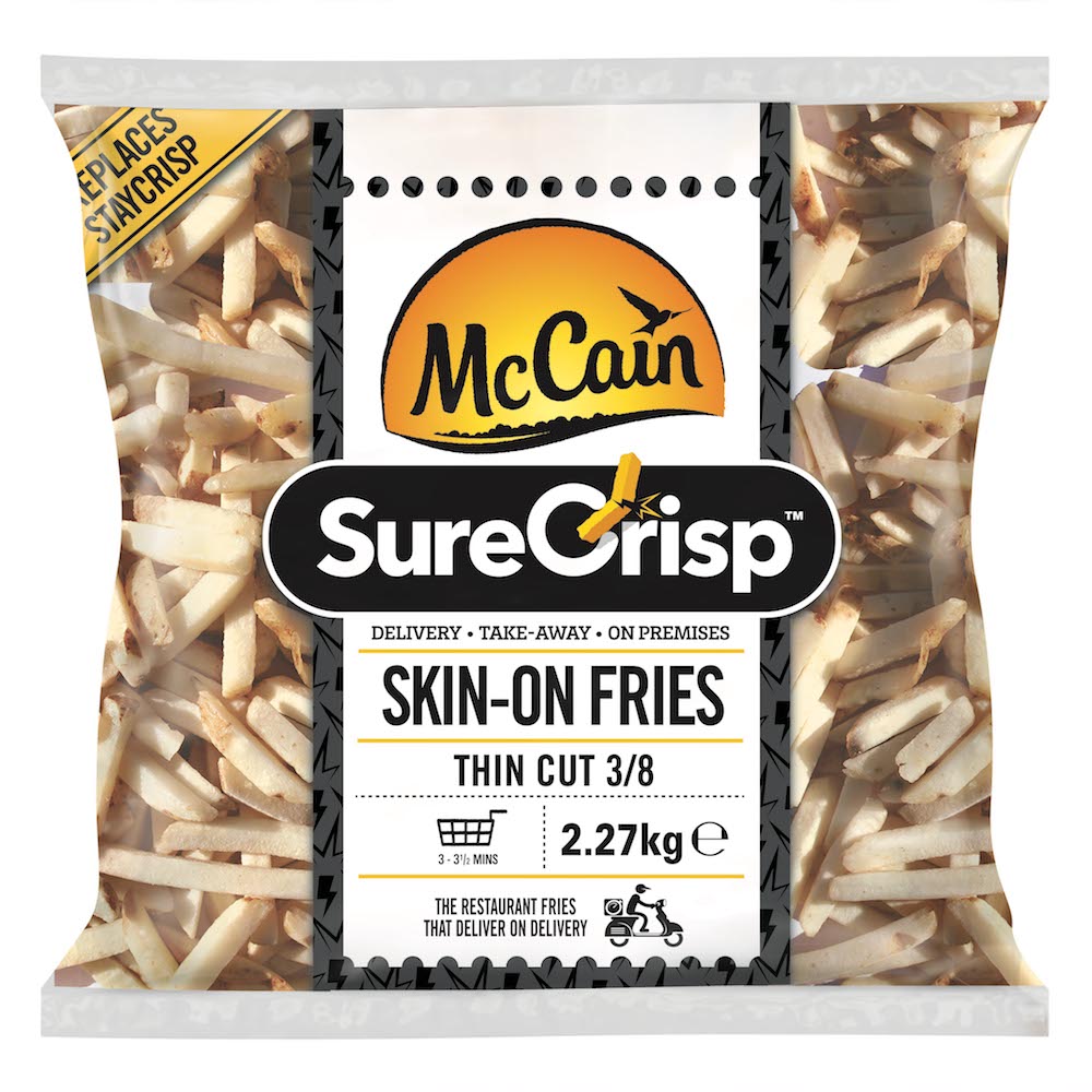 MCCAIN SURE CRISP SKIN ON (FRIETEN) 4 X 2,5 KG <*_*>