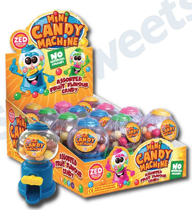 MINI CANDY BALL MACHINE 12 ST