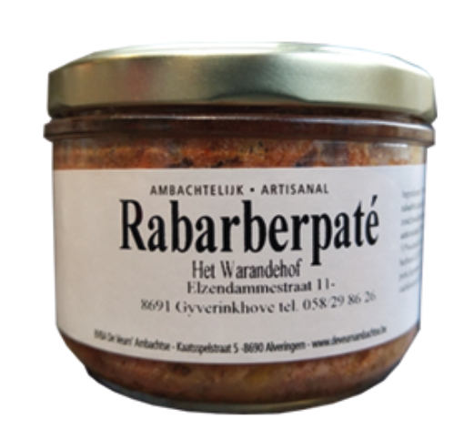 RABARBERPATE 180 GR (12)