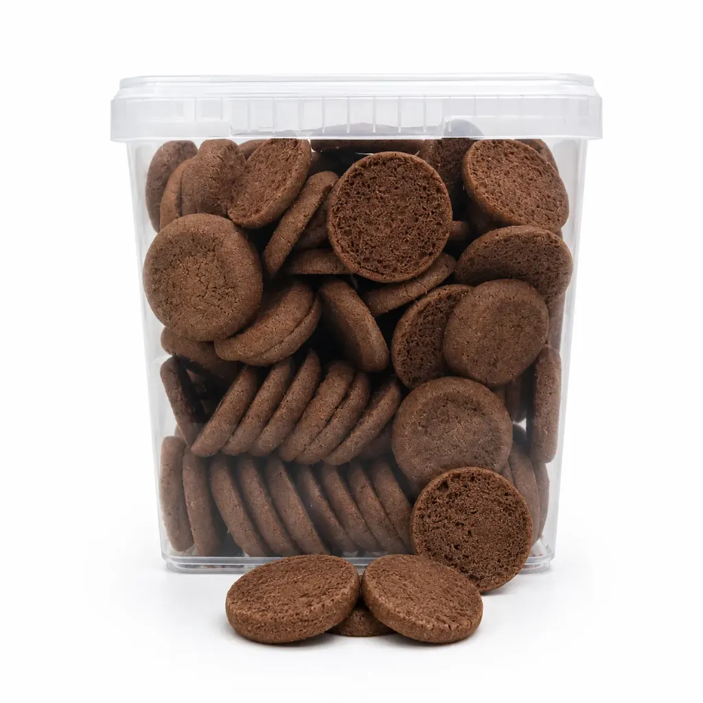 [MDCH009] CDB BOTERSPECULOOS SCHIJFJES 1,4 KG (+/- 254 STUKS )