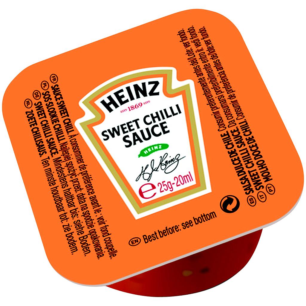 [76014983] HEINZ SWEET CHILI CUPS 100 X 20 ML