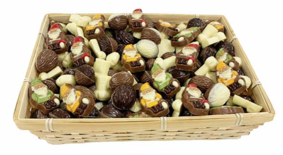 DELICE PANIER CHOCOLATS D'AUTOMNE 3,5 KG 