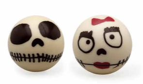 CHOCPROOF JACK & CATHERINA - 7 CM - 10 ST X 50 GR