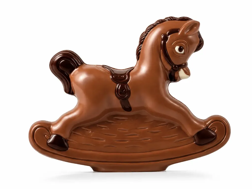 [JCH3032.5] CHOCPROOF SCHOMMELPAARD MELK DECO 12CM H - 7 X 110 GR