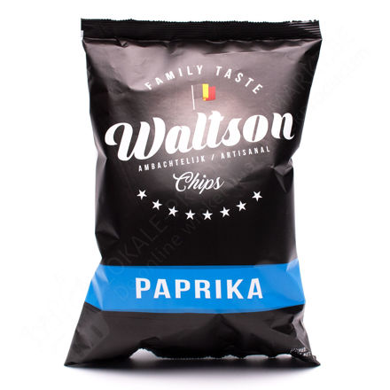 WALTSON CHIPS PAPRIKA 20 X 125 GR