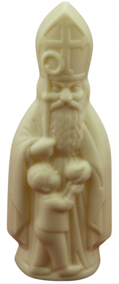 MEROUT ST NICOLAS 12 CM BLANC 30 PCS - 1,5 KG 