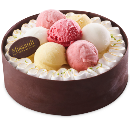 MISSAULT COURONNE SORBET 1 X 1150 ML <*_*>    