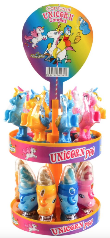 UNICORN DIP CAROUSEL 41 STUKS