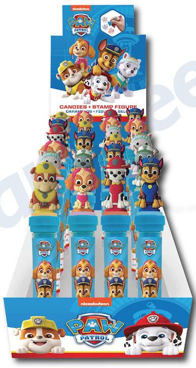 PAW PATROL 2D STAMP + FIGURE - 24 STUKS