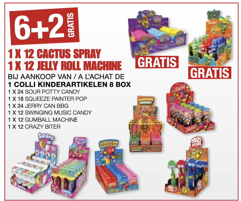 COLLI KINDERARTIKELEN 8BOX - 6+2 GRATIS  (FOLD2-'25)