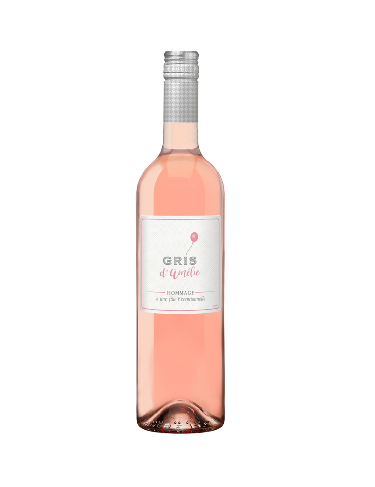 GRIS D'AMELIE - HOMMAGE 75 CL (ROSE)