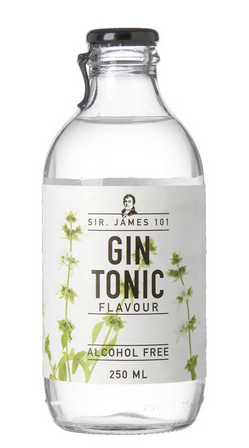 SIR JAMES 101 GIN & TONIC ALCOHOL FREE 12X25CL