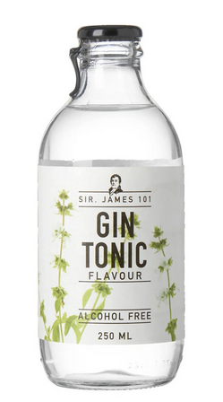 [BRU/91102] SIR JAMES 101 GIN & TONIC ALCOHOL FREE 12X25CL