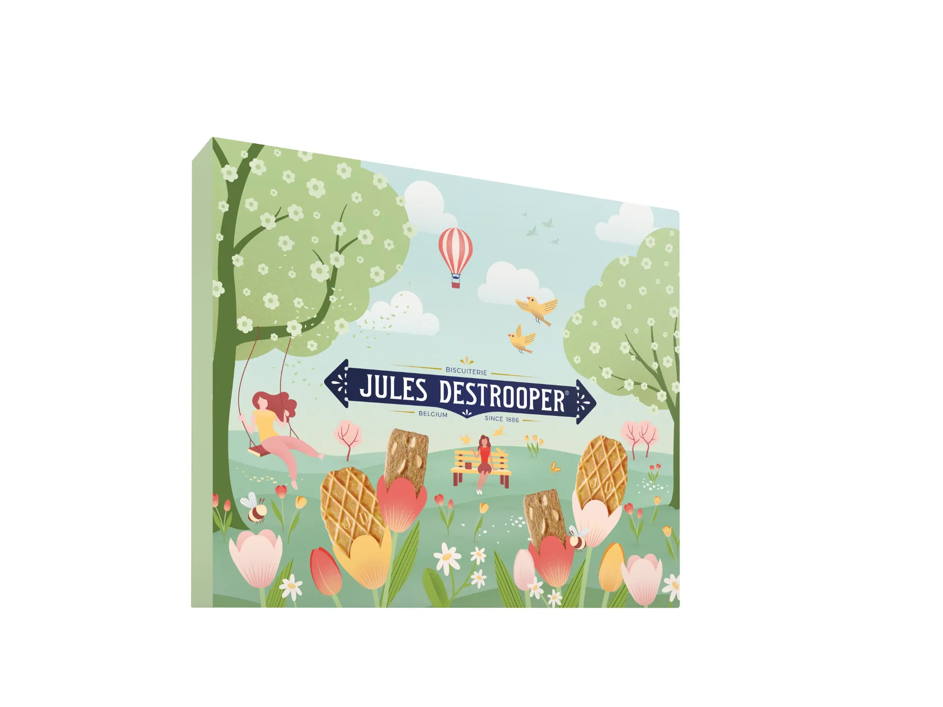 [71GM200EAS7] DESTR NATUURWAFELS MET CHOCOLADE DRIZZLE 12 X 90 GR 