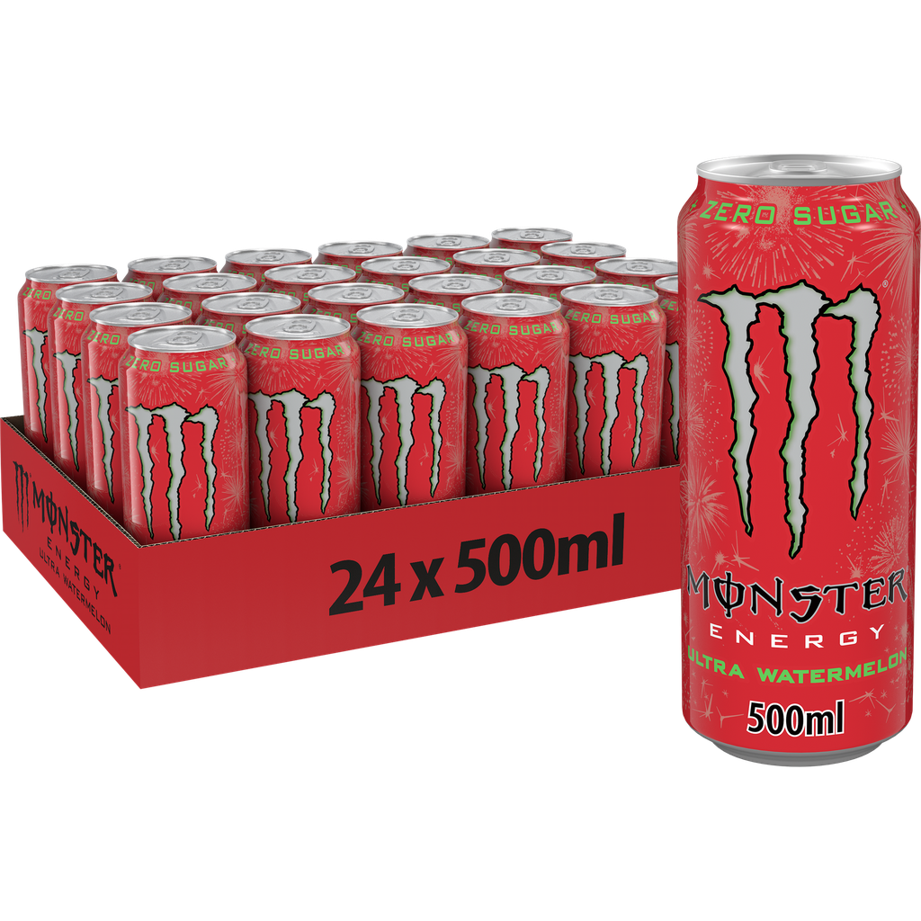 MONSTER BLIK ULTRA WATERMELON 24 X 50 CL