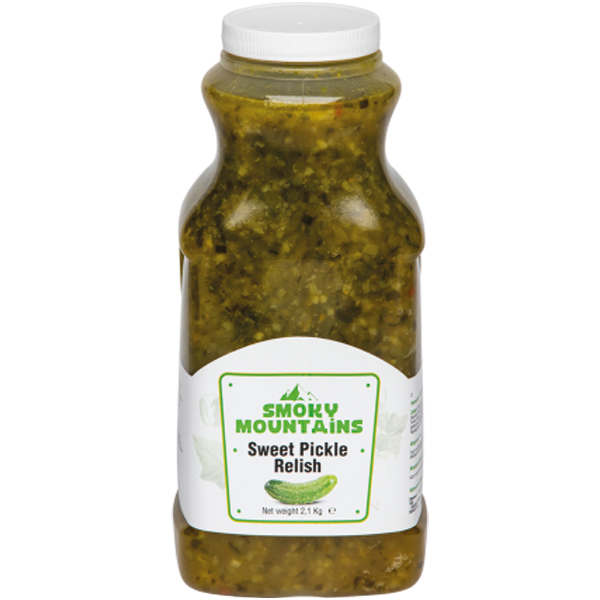 LA STREETFOOD SWEET PICKLED RELISH/ SMOKY MOUNTAINS 2,1 KG (6)