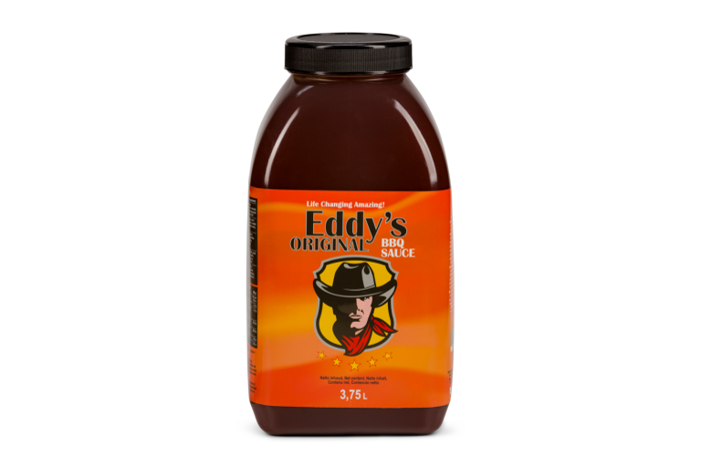 [LA1710.1] LA STREETFOOD EDDY'S ORIGINAL BBQ SAUCE 3,75 LITER (4)
