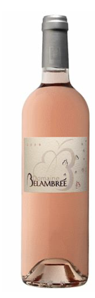 DOMAINE BELAMBRÉE “LES EPHÉMÈRES’’ ROSÉ 75CL (GRENACHE NOIR-SYRAH-CINSAULT)