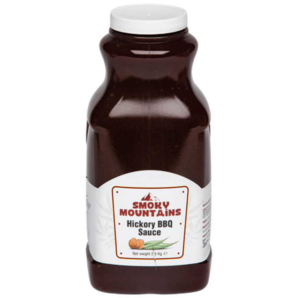 LA STREETFOOD BBQ SAUCE HICKORY SMOKY MOUNTAINS 2,5 KG (6) <*_*>