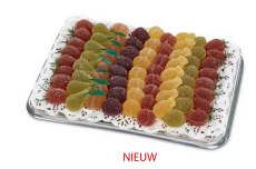 CONFIDAS SCHAAL KLEINE VRUCHTJES PÂTE DE FRUITS (50%) - 3 KG