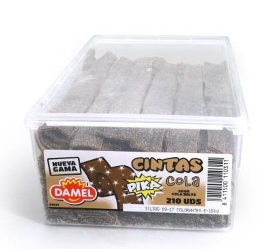 [474310] DAMEL ZURE MATJES COLA 210 STUKS