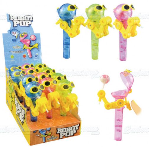 ROBOT POP LOLLY 12 ST