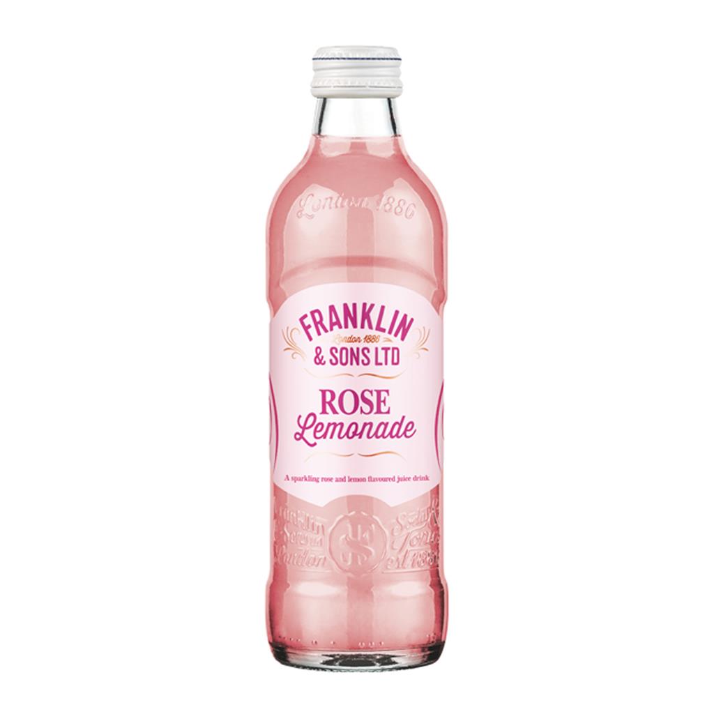 [358.155] FRANKLIN SOFTDRINK ROSE LEMONADE 12X27,5CL