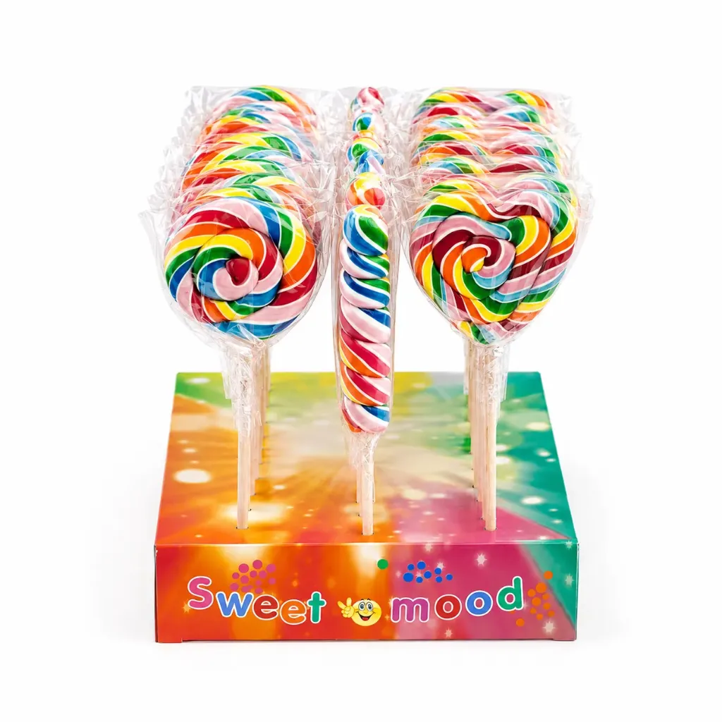 [ROKS23] ROKS RAINBOW MIX LOLLY 60 GR X 30 ST
