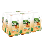 FUZE TEA NO SUGAR BLACK TEA PEACH ELDERFLOWER PET 6X4X40CL